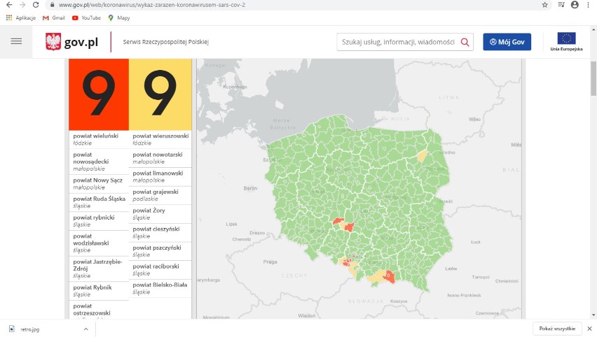 Kolejne potwierdzone przypadki koronawirusa w Skierniewicach i powiecie. Duży skok. Czy zbliżamy się do "żółtej strefy"?