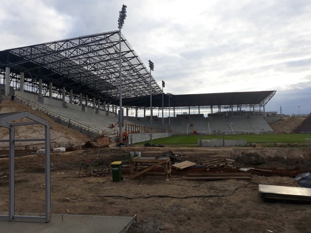 Stadion Pogoni - stan 16 maja 2020