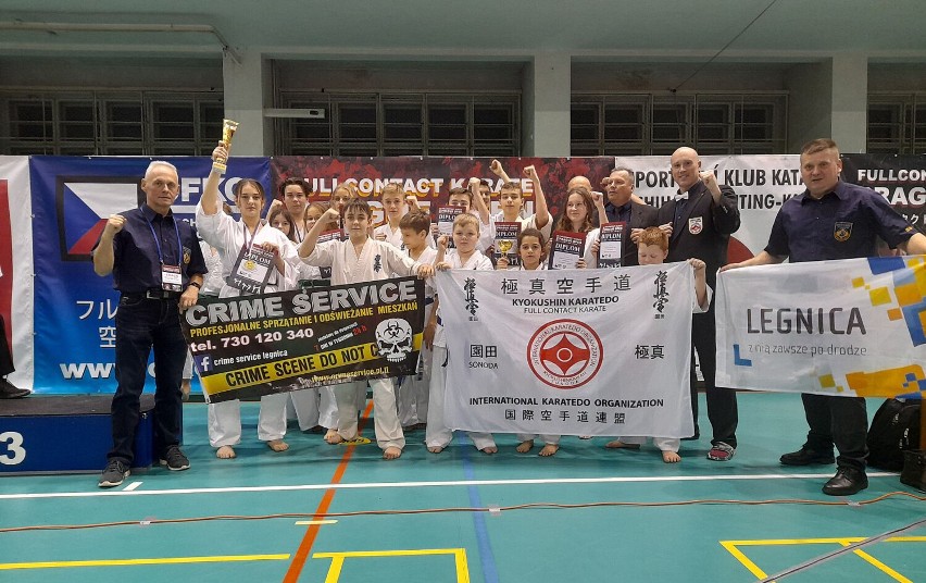 Międzynarodowy Turniej Karate Fullcontakt PRAGUE OPEN, legniczanie z medalami