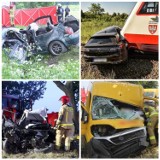 Wypadki drogowe na terenie województwa wielkopolskiego w czerwcu 2021. Zobacz zdjęcia