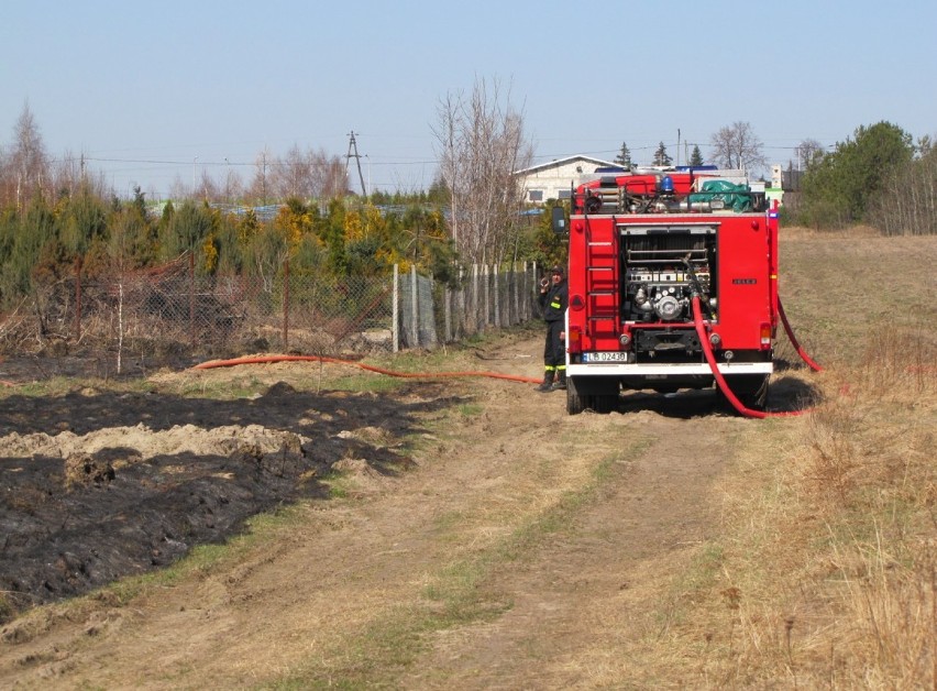 Biała Podlaska: Groźny pożar traw