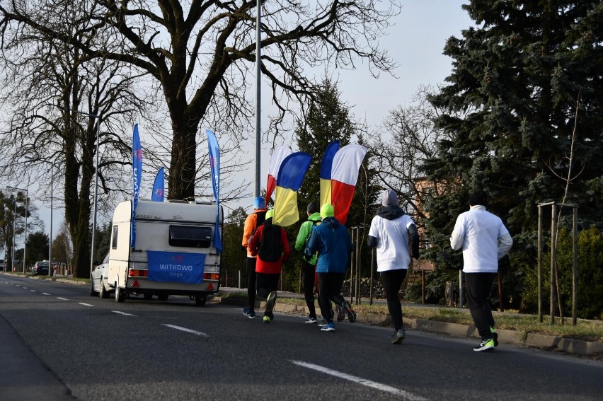 Wielka Sztafeta Pomocy Ukrainie, przystanek: WITKOWO