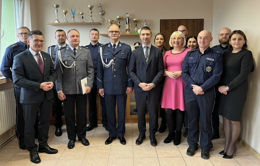 Nowi komendanci komisariatów policji w Kłecku i Witkowie