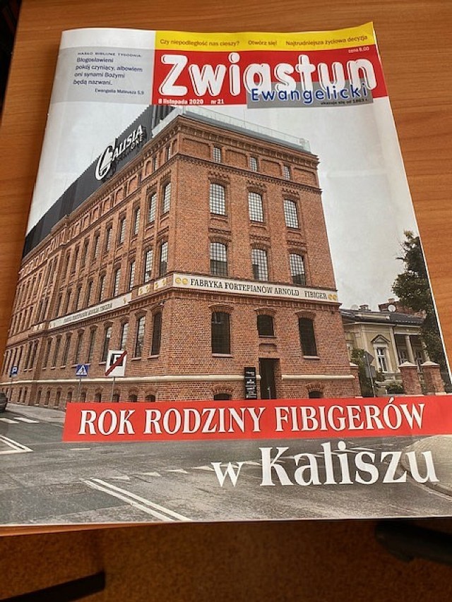 Okładka czasopisma "Zwiastun Ewangelicki"