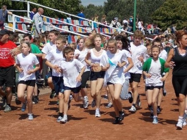 W zawodach "Ósemka biega” obowiązywała jedna zasada: każdy kto dobiegnie do mety, jest zwycięzcą!