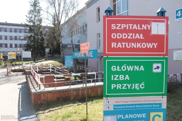 Izba Przyjęć w szpitalu we Włocławku nie przyjmuje pacjentów