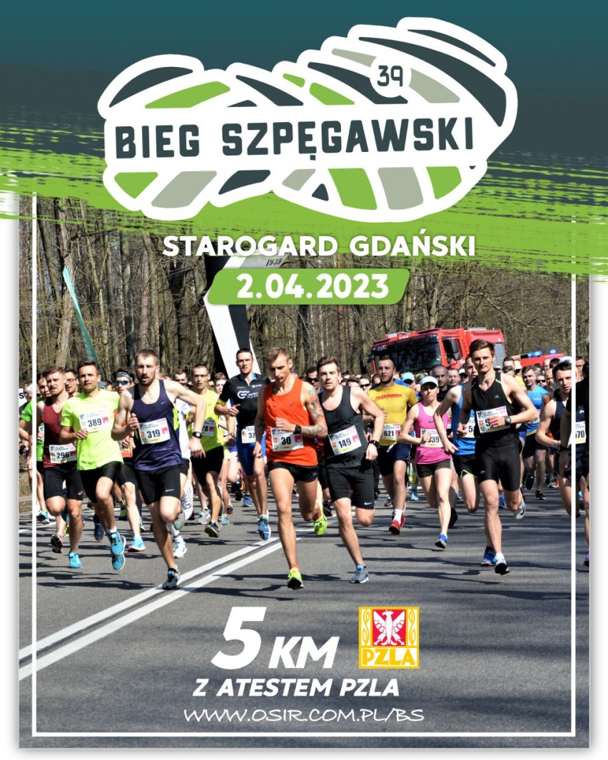 W 39. Biegu Szpęgawskim z AQ weźmie udział 600 biegaczy z...