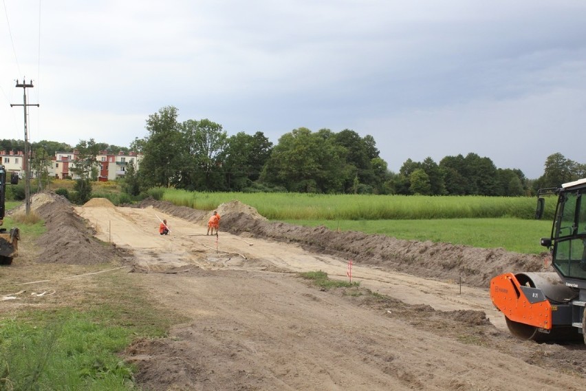 Tu zajdzie zmiana. Budowa łącznika ul. Na Kępie z ul. Topolową w Zbąszyniu