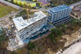 W Darłówku, nad Bałtykiem, powstają potężne apartamentowce ZDJĘCIA