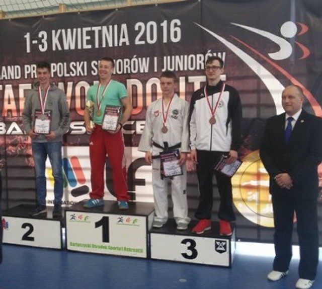 Taekwondo Legnica: Dwa medale dla Macieja Żuka na Grand Prix Polski Seniorów i Juniorów