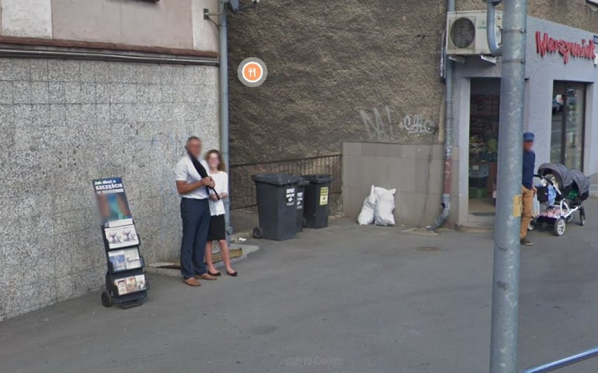 Google Street View na Podgórzu w Wałbrzychu