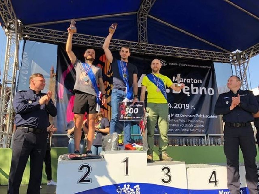 Aron Przybył często staje na podium