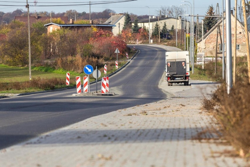 Tak wygląda przebudowa drogi wojewódzkiej nr 548 na odcinku...