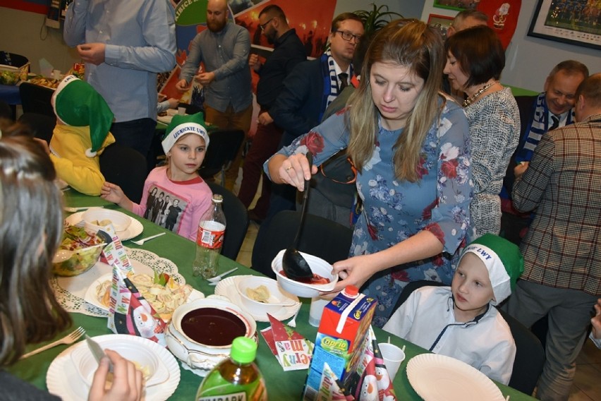 Wigilia w ośrodku Kibice Razem Miedź Legnica [ZDJĘCIA]