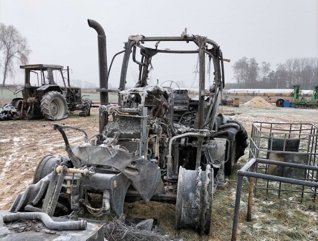 Straty po pożarze gospodarstwa w Majkowie Dużym są ogromne