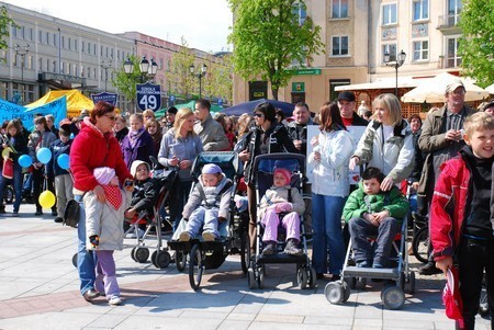 IX marsz niepełnosprawnych w Białymstoku