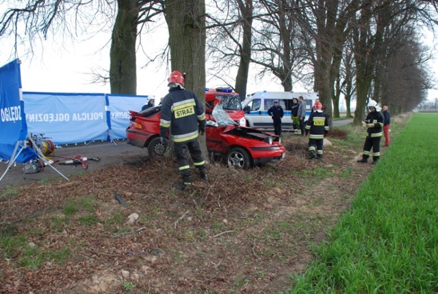 Wypadek na trasie Debrzno-Stanisławka, 7.04.2014