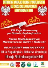 VII Rajd Rowerowy „Odjazdowy Bibliotekarz” rusza w sobotę z Sędziejowic