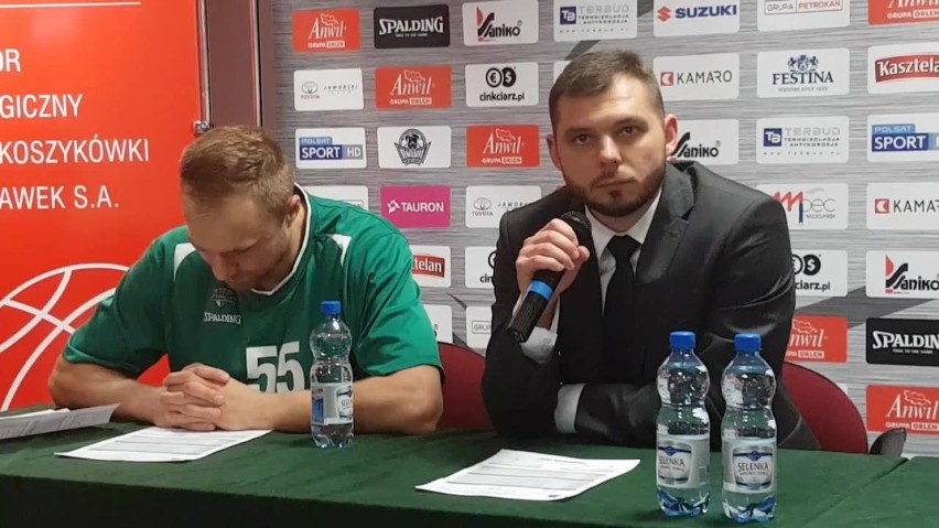 Konferencja prasowa po meczu Anwil Włocławek - Stelmet BC Zielona Góra 81:68 [wideo]