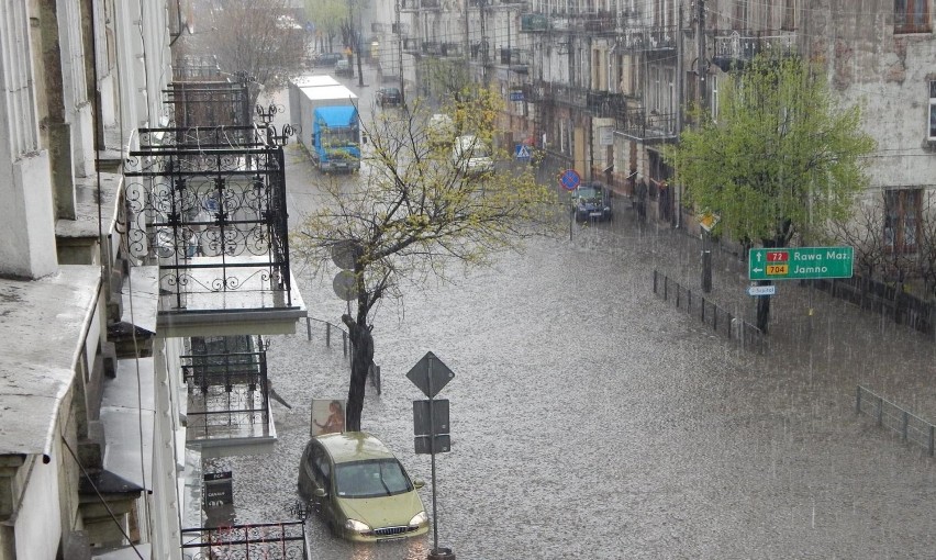 Brzeziny pod wodą! Pamiętacie powódź z 2015 roku?