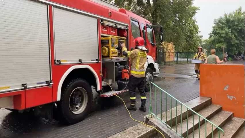 Ulewa w Śremie. Po fali upałów przyszedł wyczekiwany deszcz....