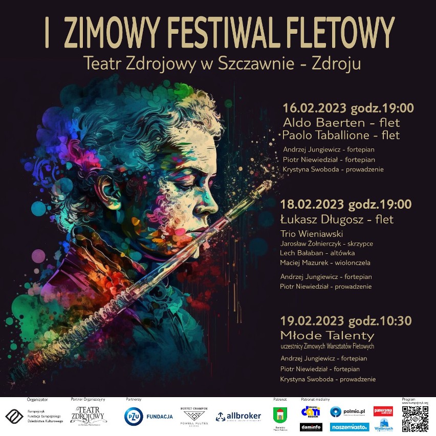 Za kilka dni w Szczawnie-Zdroju  I Zimowy Festiwal Fletowy