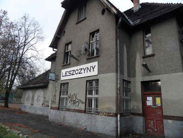 Dworzec PKP w Leszczynach. Jeszcze kilka lat temu na...