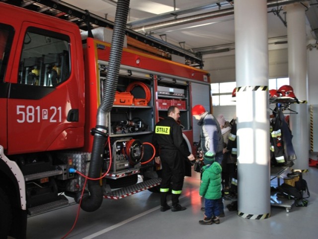 Dzień Otwartej Strażnicy w KP PSP w Słupcy