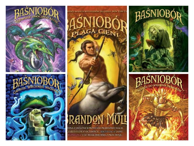 Książki fantasy z cyklu o tej samej nazwie autorstwa Brandona Mulla.
