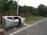 Tragiczny wypadek pod Wieruszowem. Zginął 19-letni kierowca cinquecento