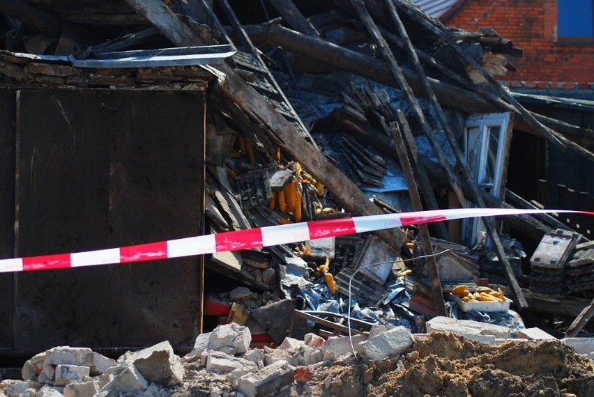 Katastrofa budowlana w Magnuszewicach. Zawalił się dom