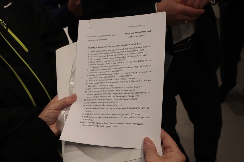 Włocławek. Radni Koalicji Obywatelskiej mają 74 propozycje do budżetu Włocławka na 2021 rok