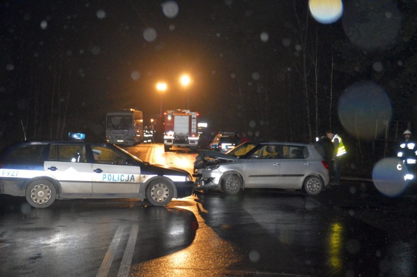 Wypadek w Piaskach