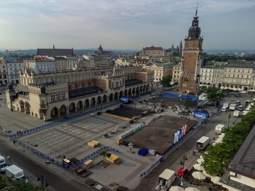 Ta zmienia się Rynek Główny w Krakowie