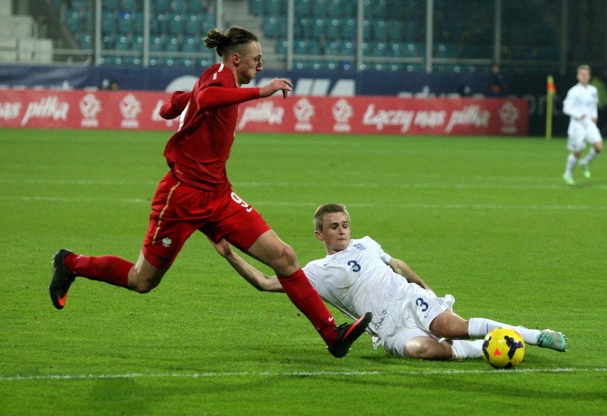 U-18. Polska przegrała z Anglią w Gdyni [ZDJĘCIA]