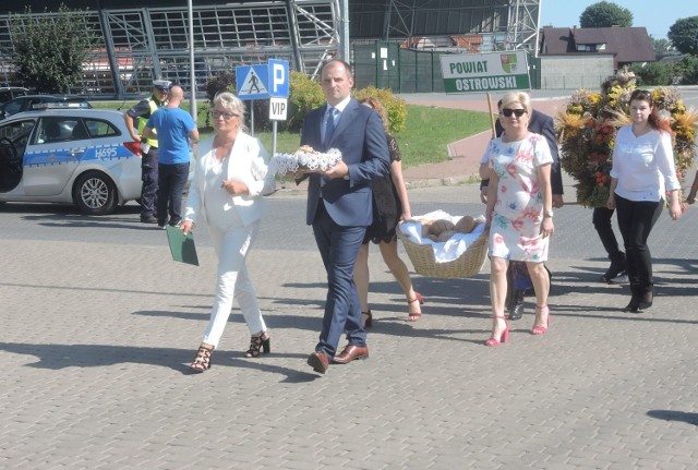 Ostrów Mazowiecka. Dożynki powiatowe po raz pierwszy odbyły się w stolicy powiatu.