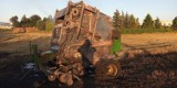 Powiat Gniezno: pożar maszyn rolniczych w dwóch miejscowościach 