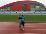 Ewa Swoboda Żory: Trening naszej lekkoatletki podczas II Igrzysk Olimpijskich Młodzieży w Chinach
