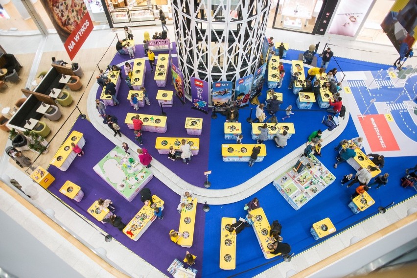 Wielka strefa LEGO w Galerii Libero