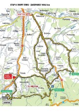 Tour de Pologne: zobacz Etap V [MAPA]
