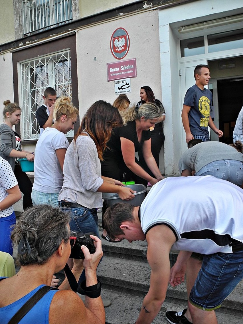 Ice Bucket Challenge w Bursie Szkolnej