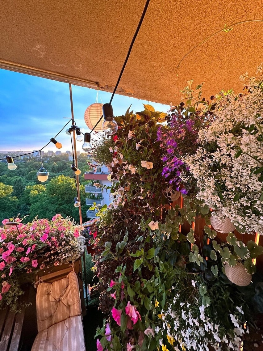 Piękny balkon w Krakowie