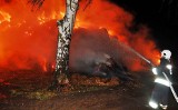 Wielki pożar w Kotli. Przez całą noc walczono z ogniem