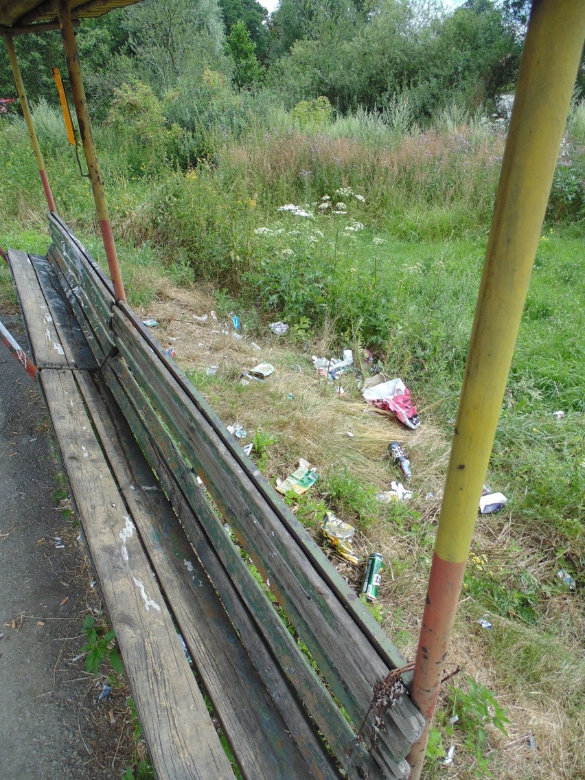 Przystanki autobusowe straszą brudem i rdzą. Są w każdej wiosce naszego regionu