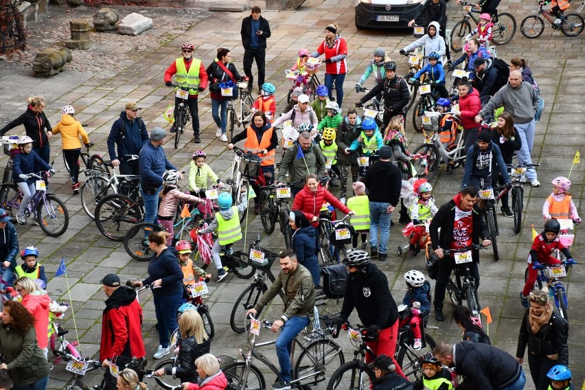 Rowerowy Rajd Przedszkolaka - Brzeg 9.10.2021r.