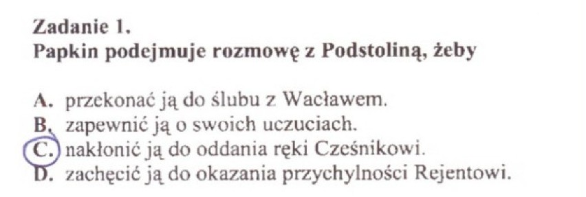 24 kwietnia część humanistyczna (język polski) egzaminu ...