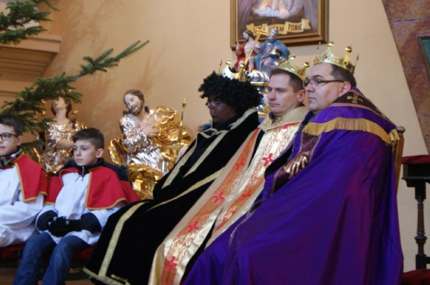 Trzej Królowie w Starych Bogaczowicach, był koncert podczas mszy i uroczystości w sali sołeckiej