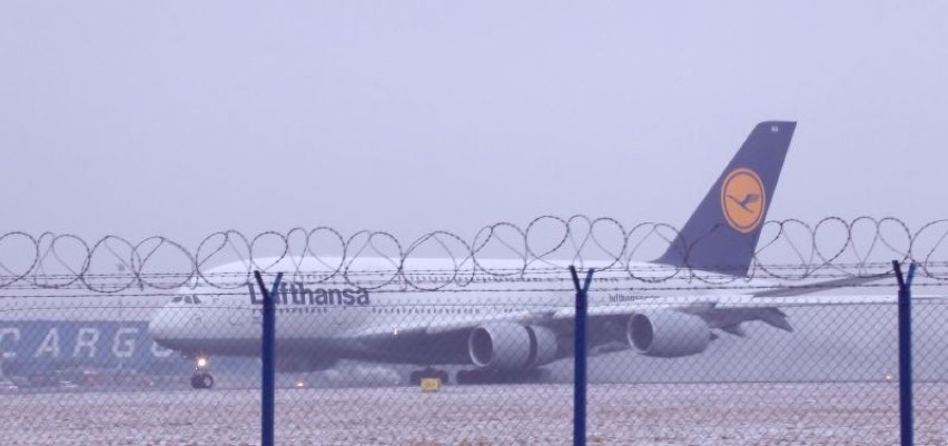Gigant niemieckich linii lotniczych Lufthansa wylądował na...