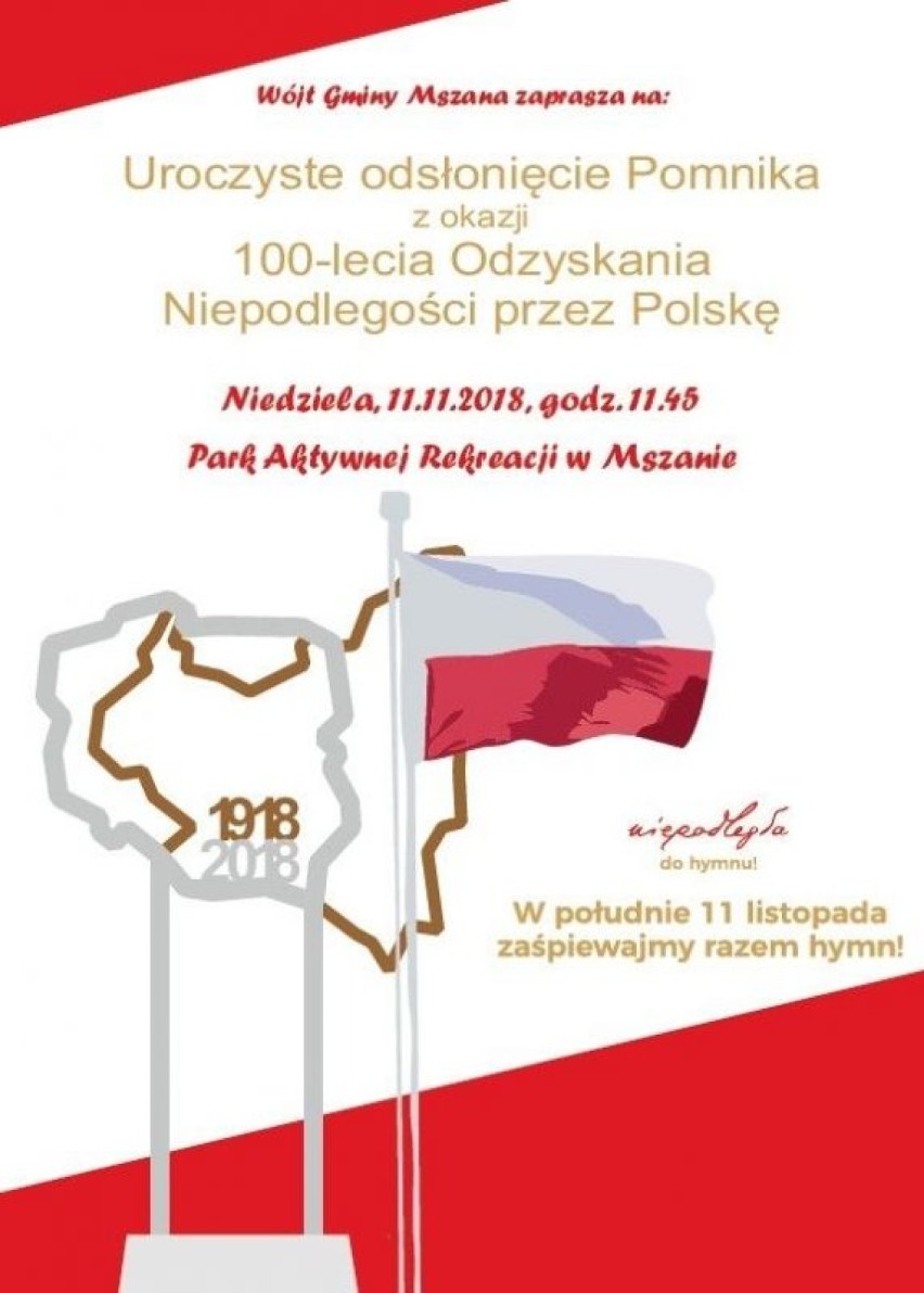 Z okazji 100 rocznicy Odzyskania Niepodległości przez...