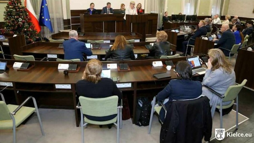 Podczas sesji budżetowej Rady Miasta w Kielcach